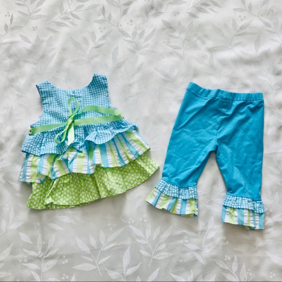 Toddler Ruffle Outfit - Picture 2 of 2